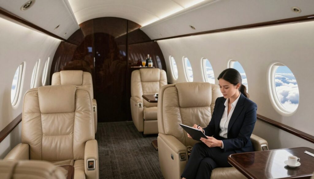 executive air travel