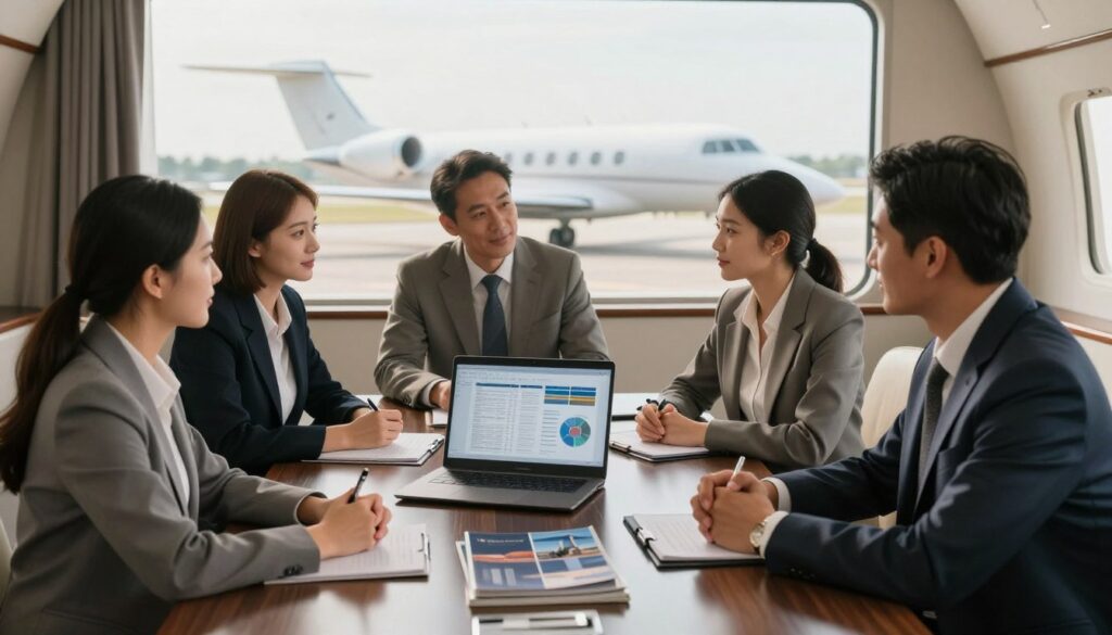 executive travel solutions sales process
