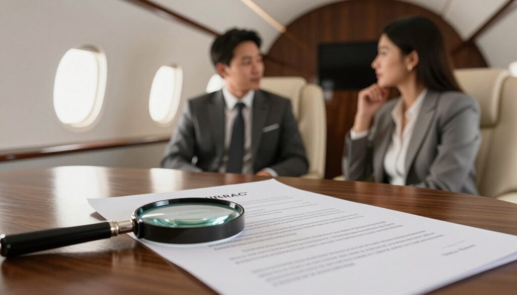 hidden fees in private jet charter fine print