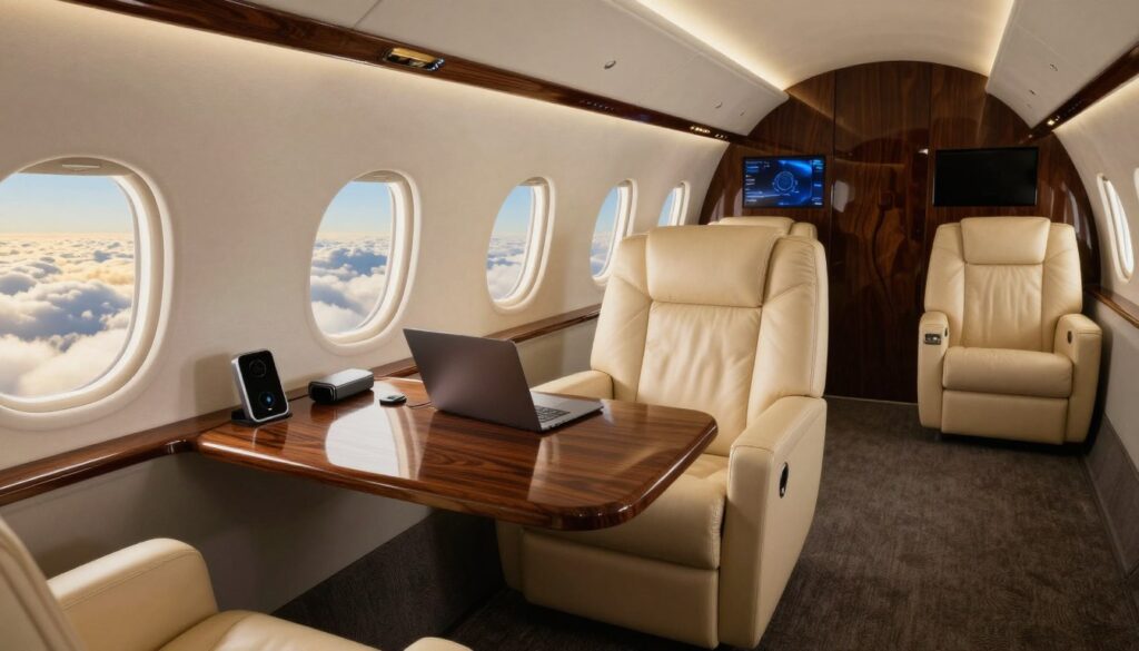 luxury corporate jet rental cabin workspace luxury corporate jet rental cabin workspace