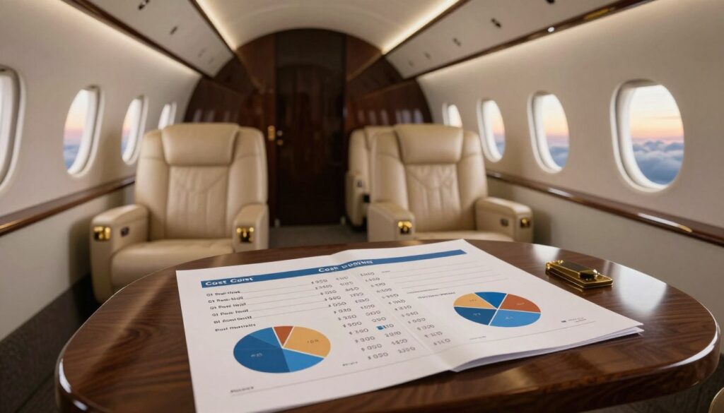 luxury private jet cost breakdown and value