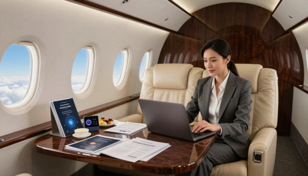 luxury private jet marketing social media strategy