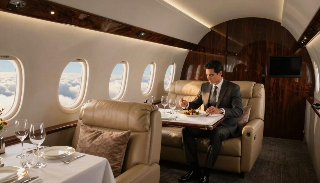 private jet cabin comfort Adelaide