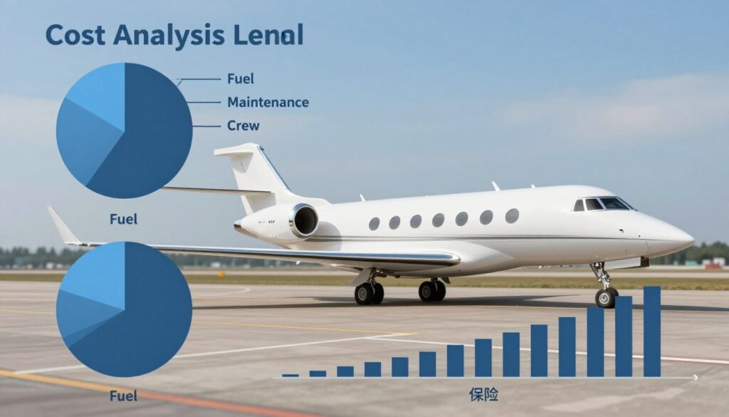 private jet cost analysis chart