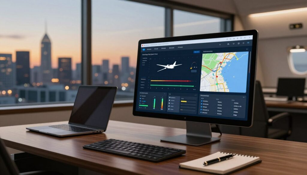 private jet empty leg search strategy dashboard