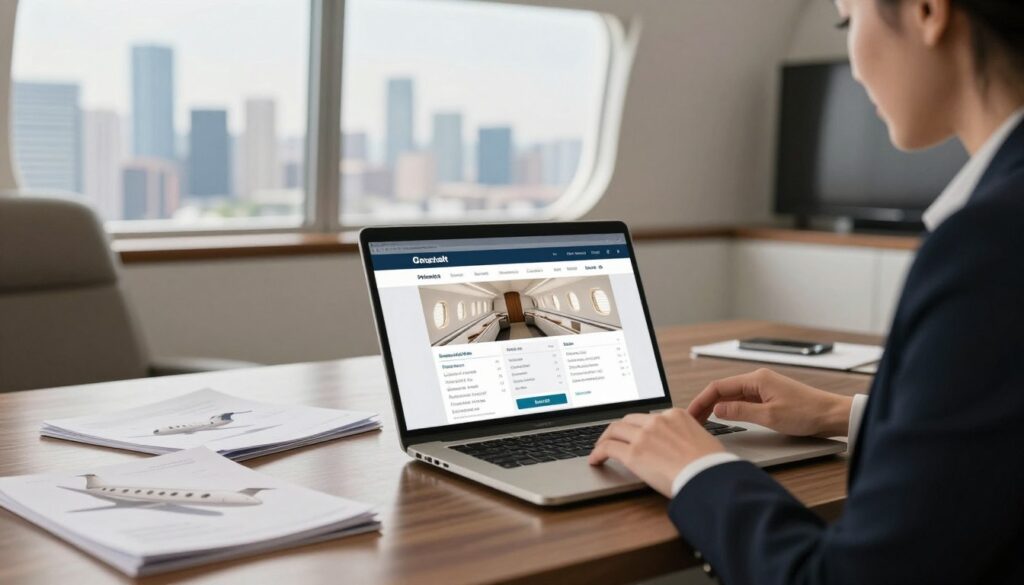private jet hire empty leg flights booking process