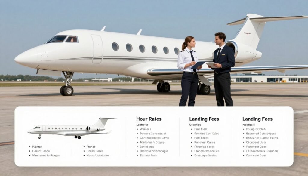 private jet rental price breakdown
