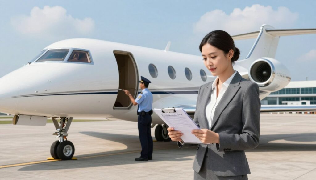 private jet safety verification