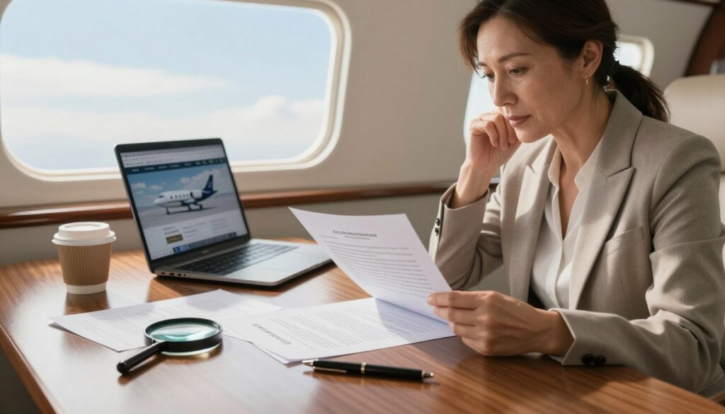 reviewing private jet charter contract fine print reviewing private jet charter contract fine print