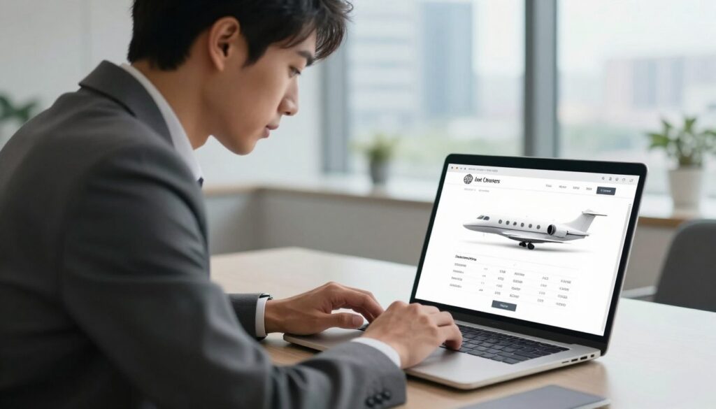 searching for low cost jet charters online