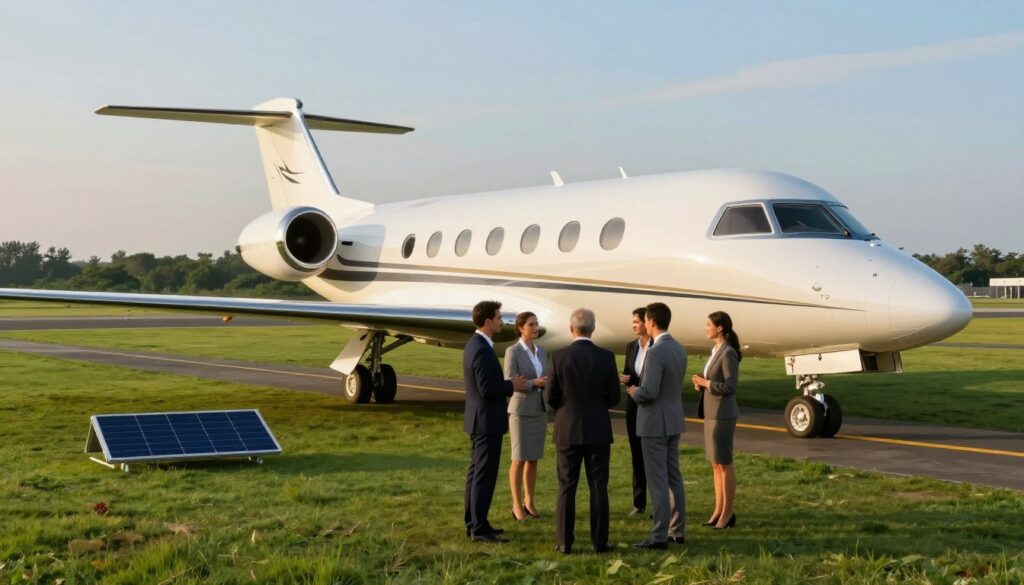 sustainable innovation premium jet rental