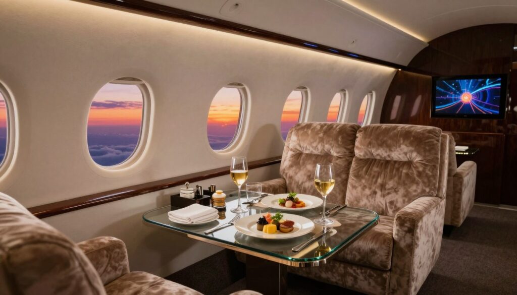 unique private jet experiences