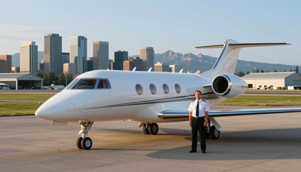 Calgary private jet charter