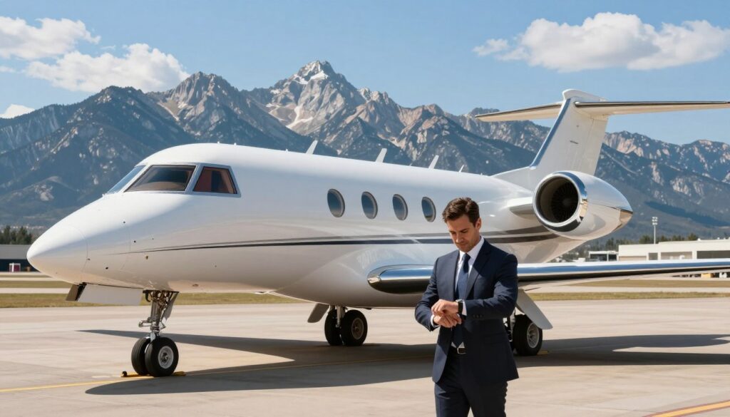 Cost of private jet charter services in Denver