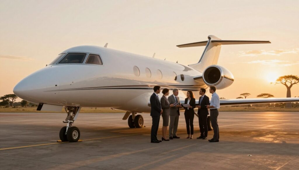 Factors influencing private jet charter prices in Africa