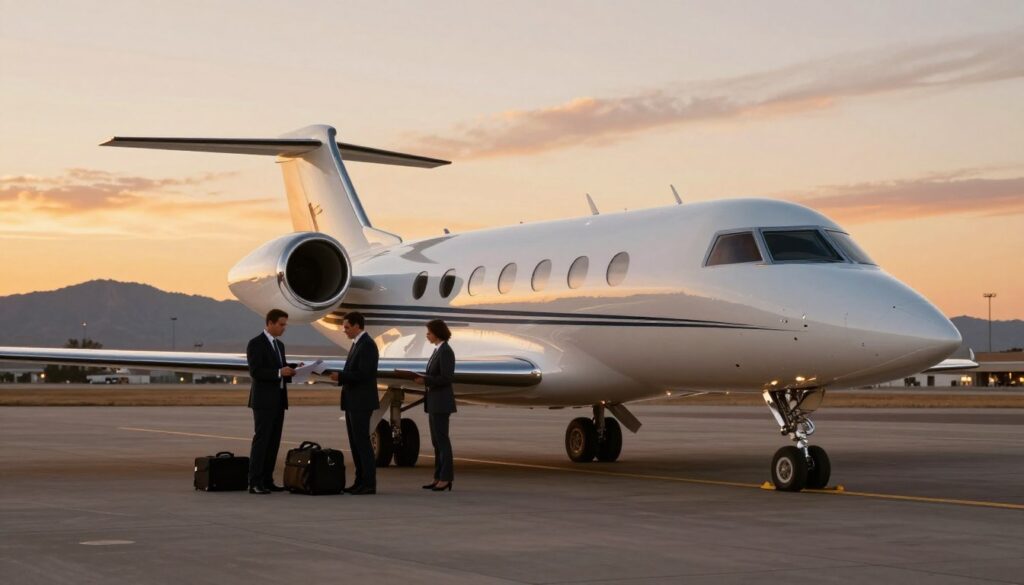 Private jet charter El Paso TX services