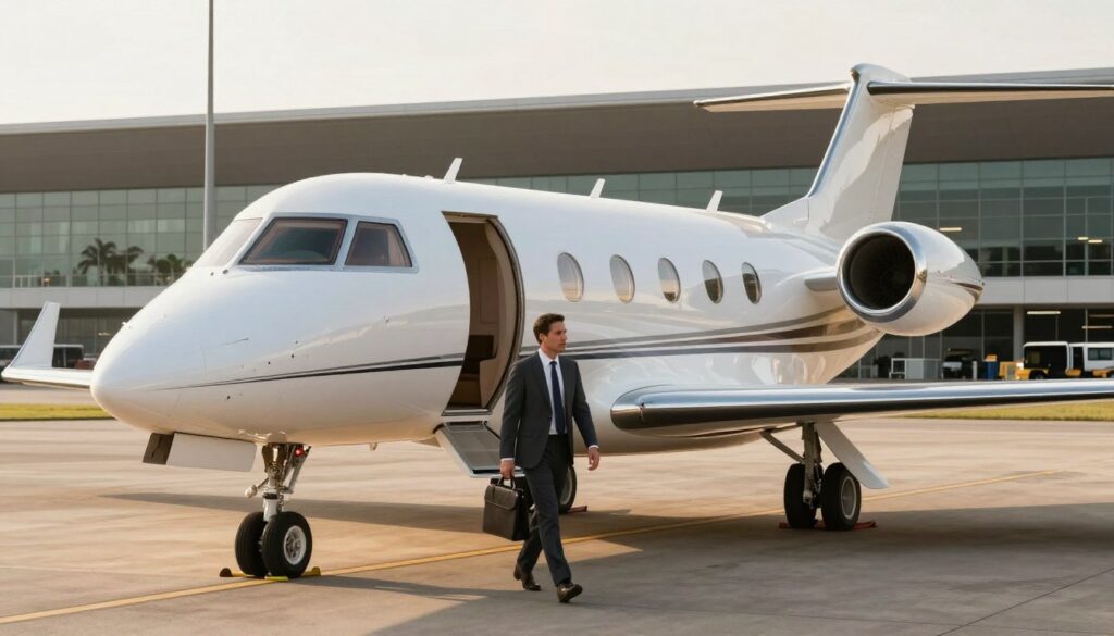 Private jet charter Essendon Airport experience