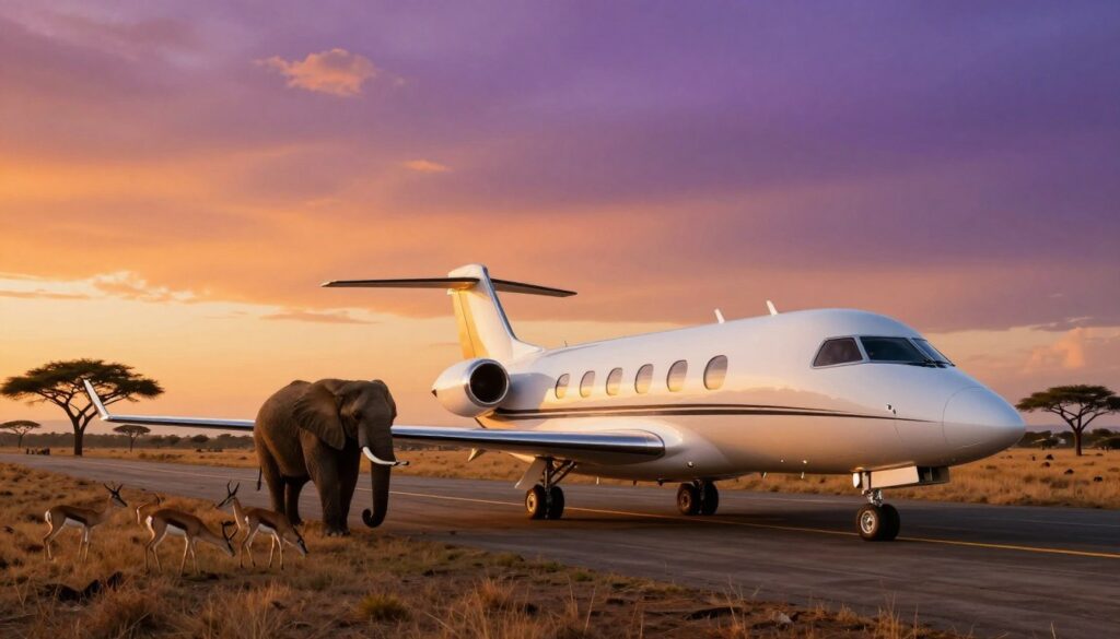 Private jet charter africa