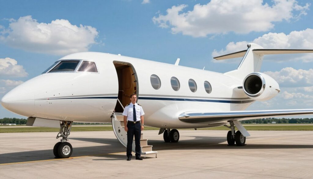 Private jet charter des moines