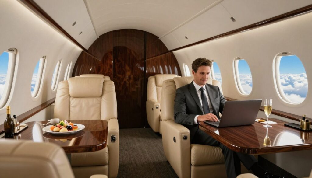 Private jet charter experience
