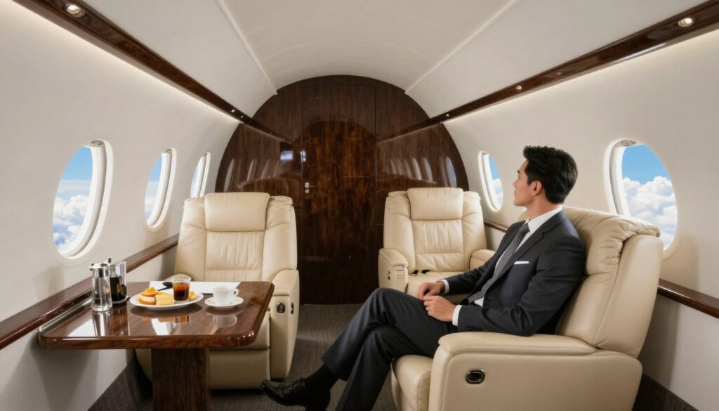 Private jet charter experience