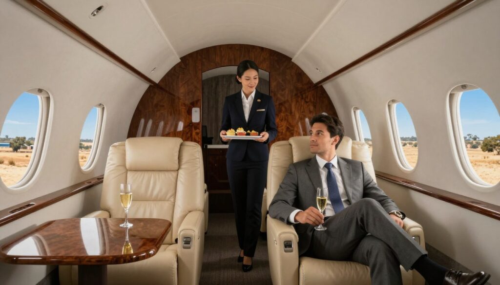 Private jet charter experience
