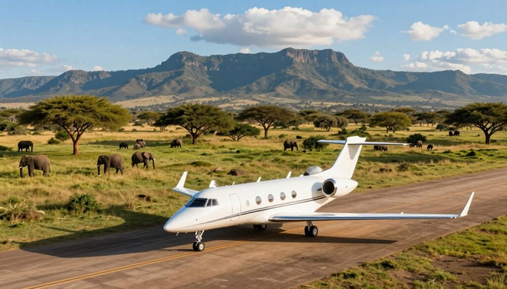 Private jet destinations in Africa