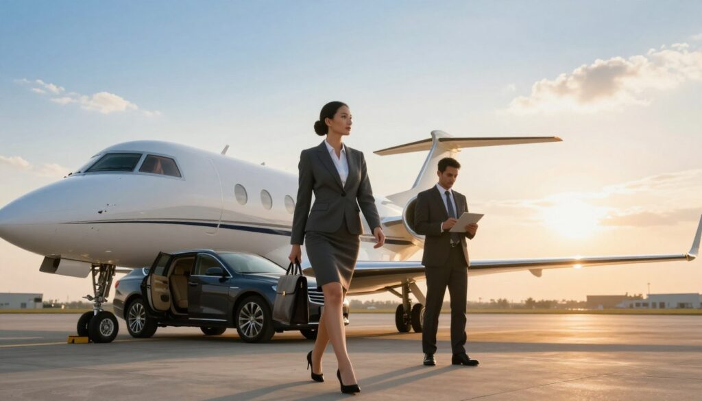 corporate jet hire scenarios