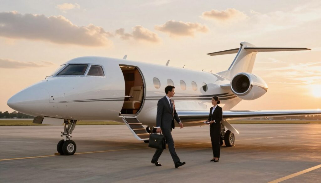 executive air travel