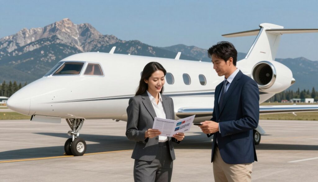 executive aircraft charter calgary selection
