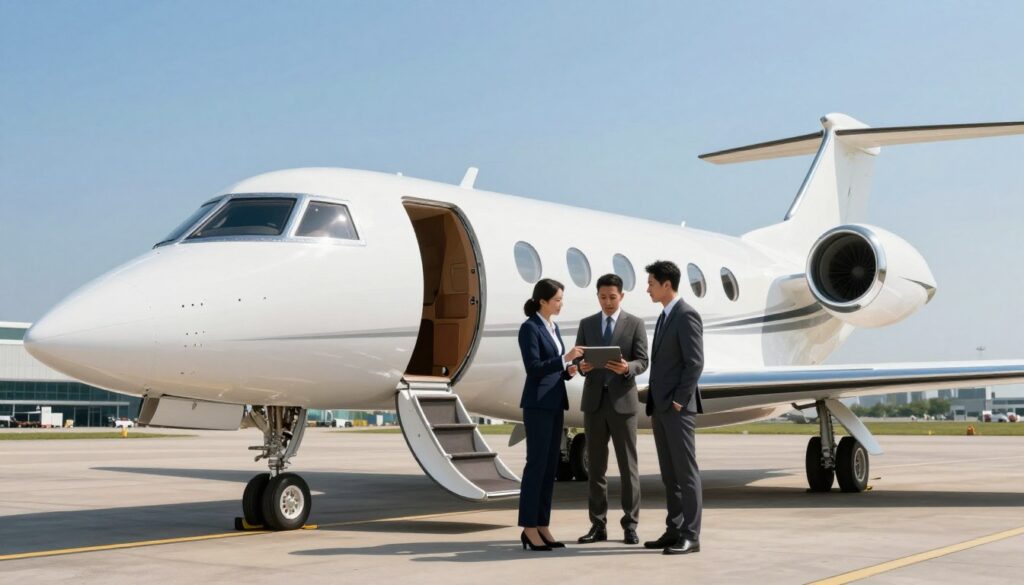 executive jet rental for business meetings