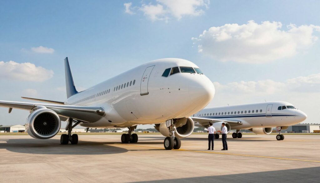 heavy jet vs midsize jet comparison
