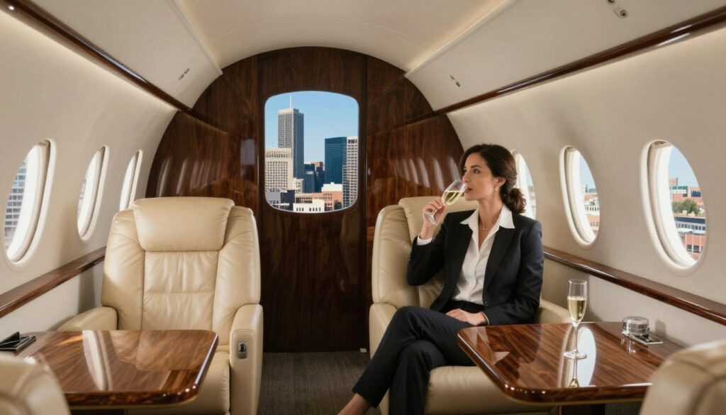 luxury private flights boston