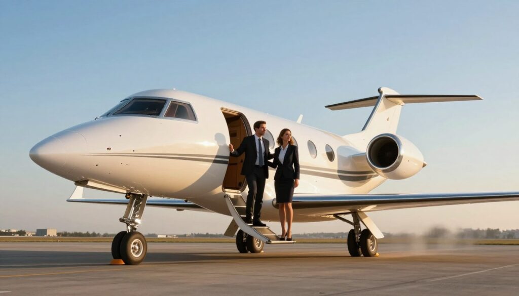 on-demand private jet flexibility