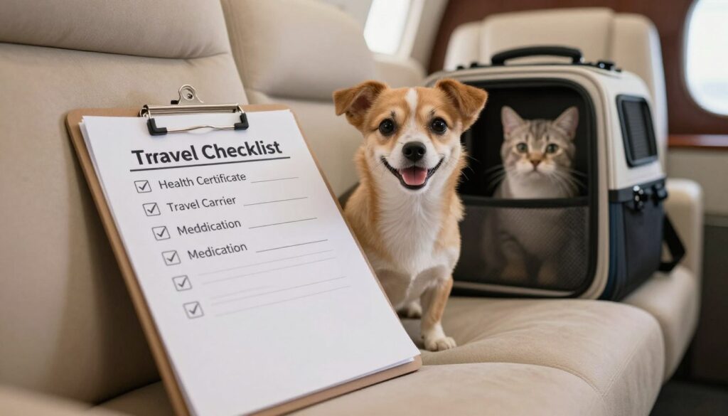 pet-friendly air travel checklist