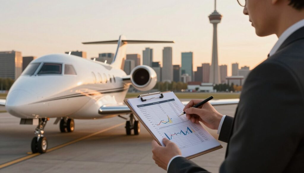 premium aircraft charter calgary cost analysis