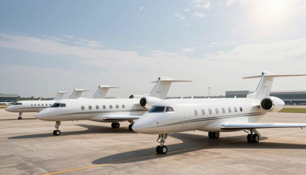 premium aircraft rental fleet