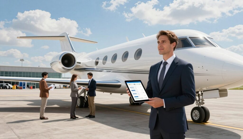 private jet charter brokerage platform