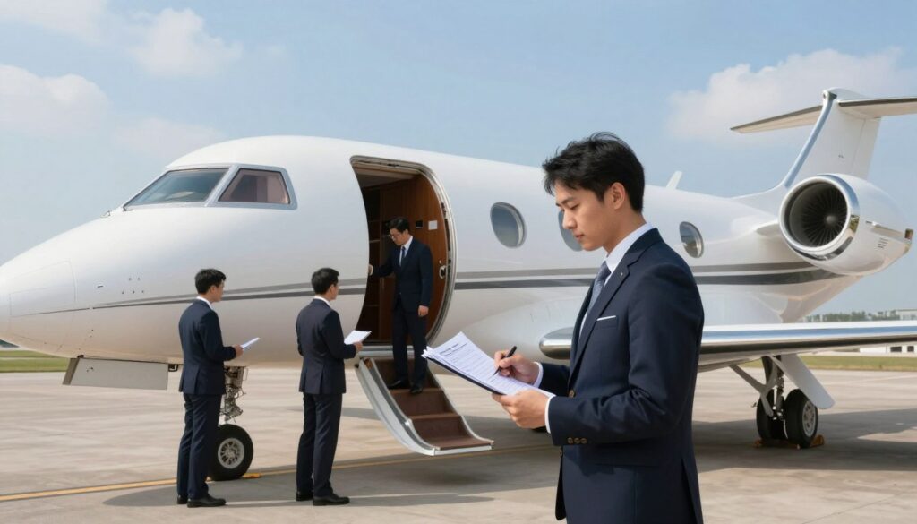 private jet safety vetting process