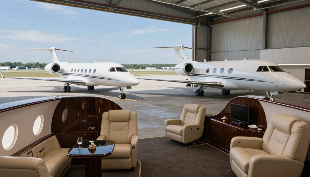 types of business jets for luxury aircraft rental