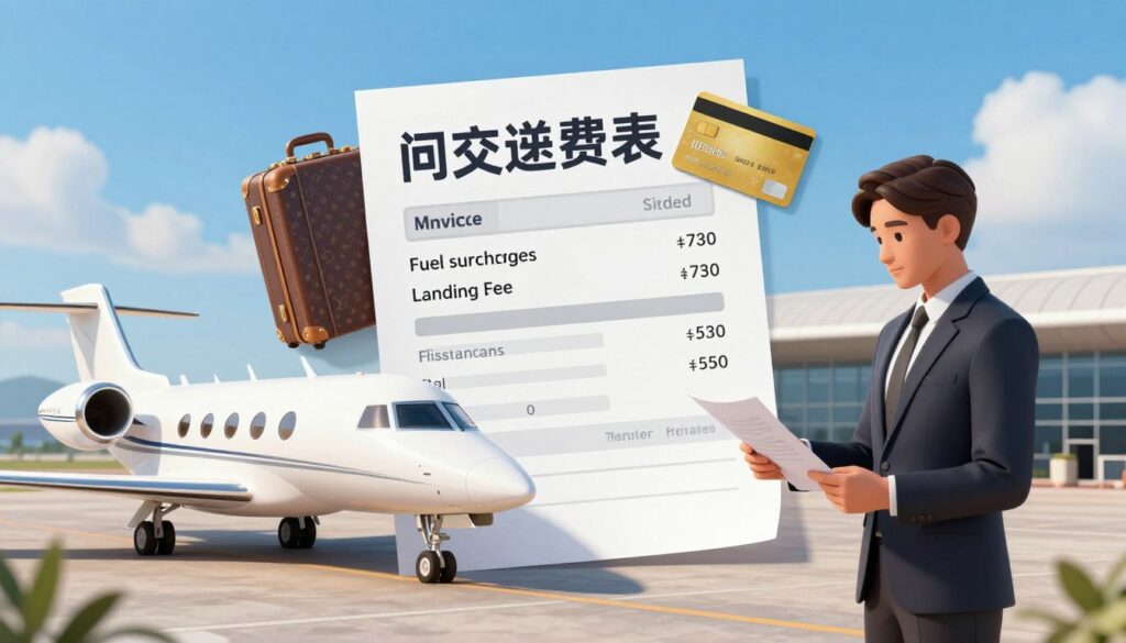 Additional Charges for Private Jet Charter Costs Additional Charges for Private Jet Charter Costs