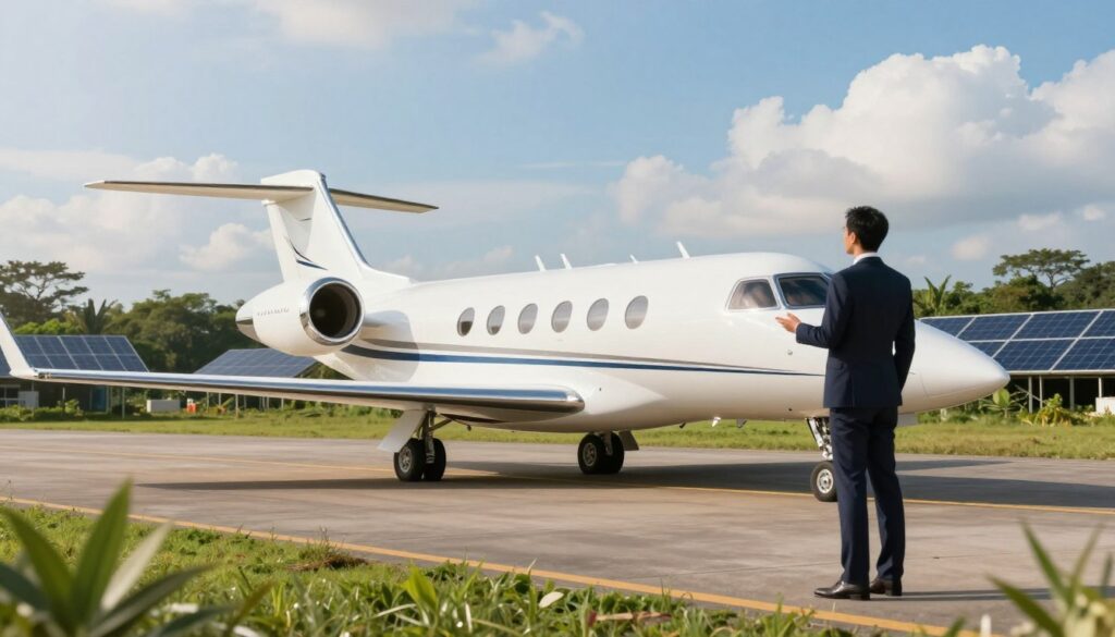 Clay Lacy Aviation sustainability overview