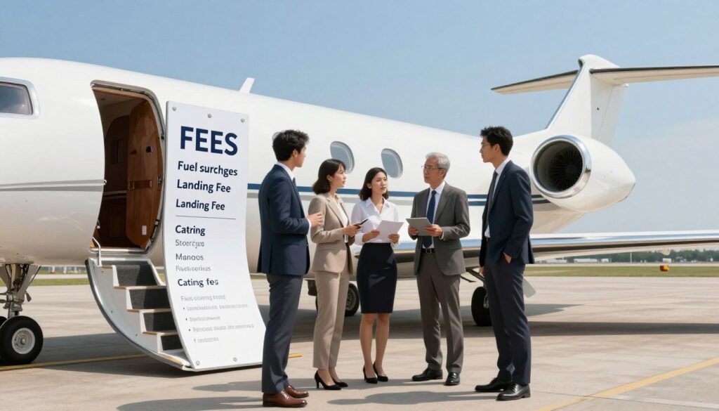 Common Hidden Fees in Private Jet Charter