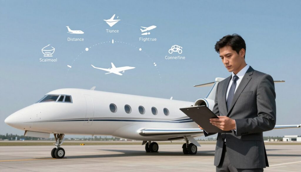 Factors influencing private jet charter costs Factors influencing private jet charter costs