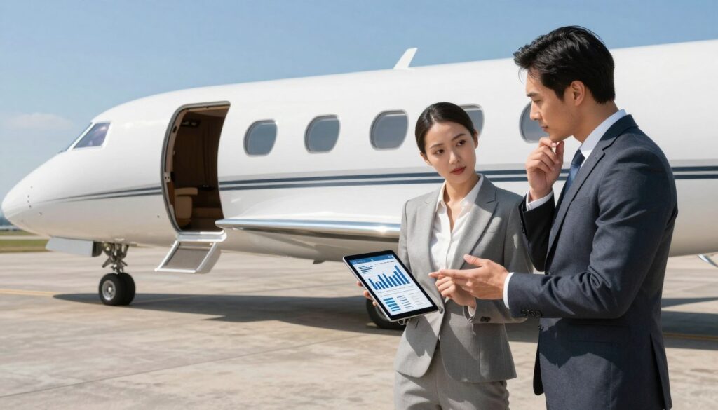Managing and Reducing Private Jet Rental Cost
