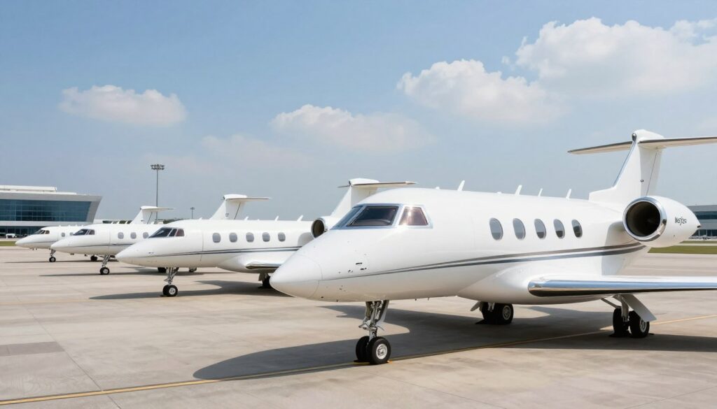 NetJets private jet fleet