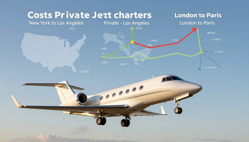 Popular Private Jet Charter Costs on Common Routes Popular Private Jet Charter Costs on Common Routes