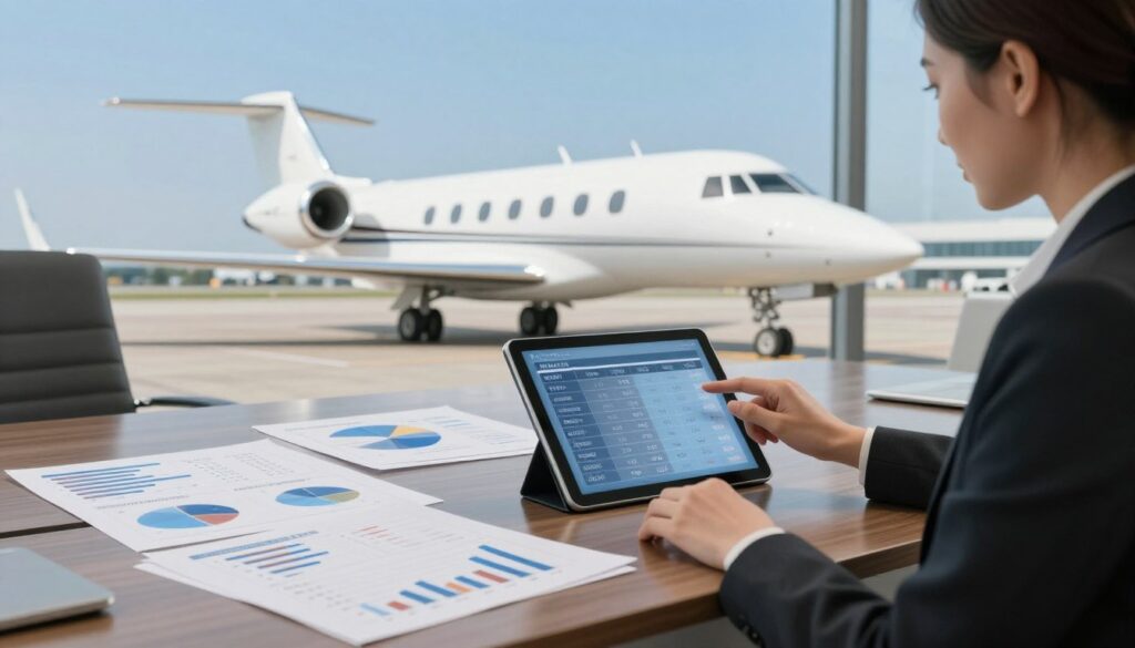 Pricing transparency in private aviation