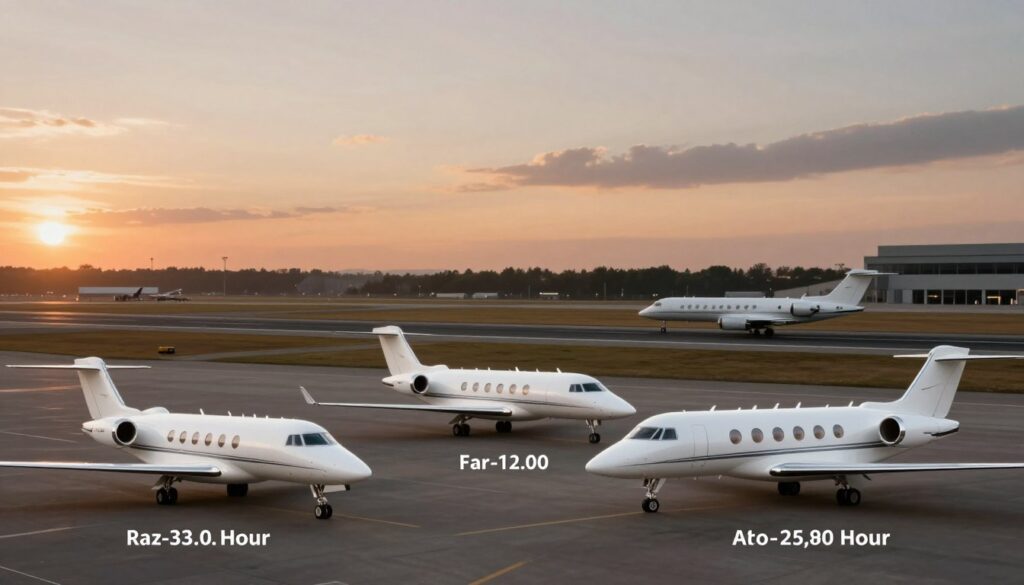 Private Jet Aircraft Categories and Their Hourly Costs Private Jet Aircraft Categories and Their Hourly Costs