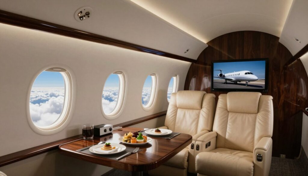 Private jet experience options